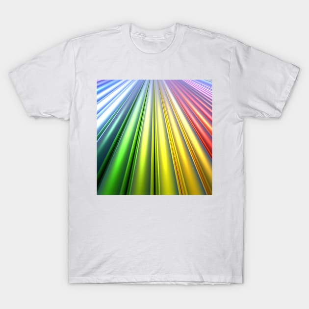 Shine - Three Dimensional Rendering T-Shirt by lyle58